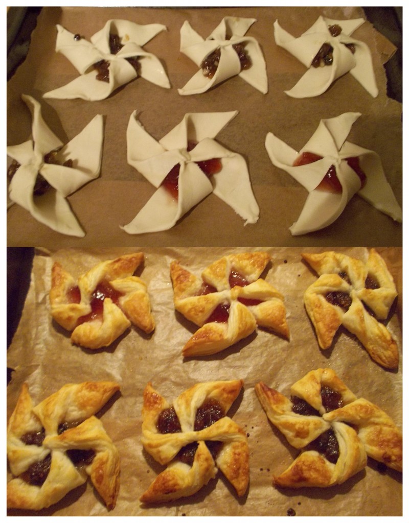 sweet and savoury star tarts recipe method on the cassiefairy blog