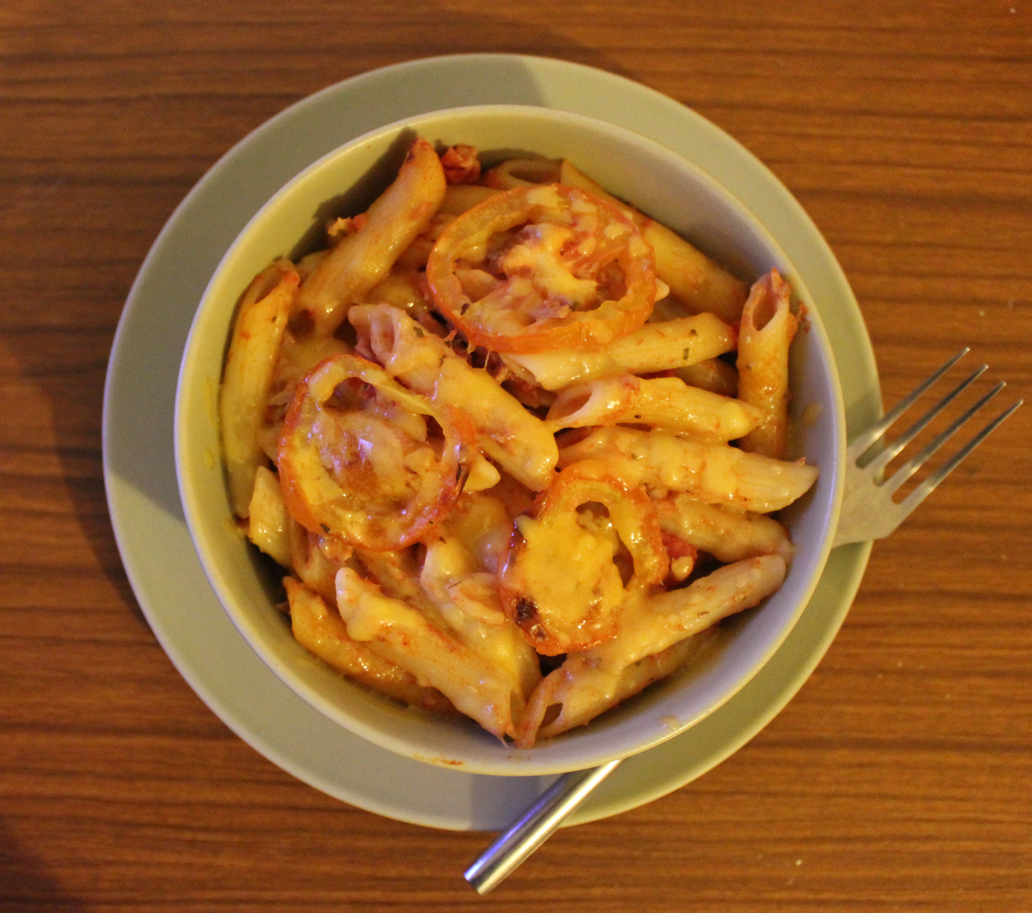 pieday friday recipe blog post tuna tomatoes pasta cheese