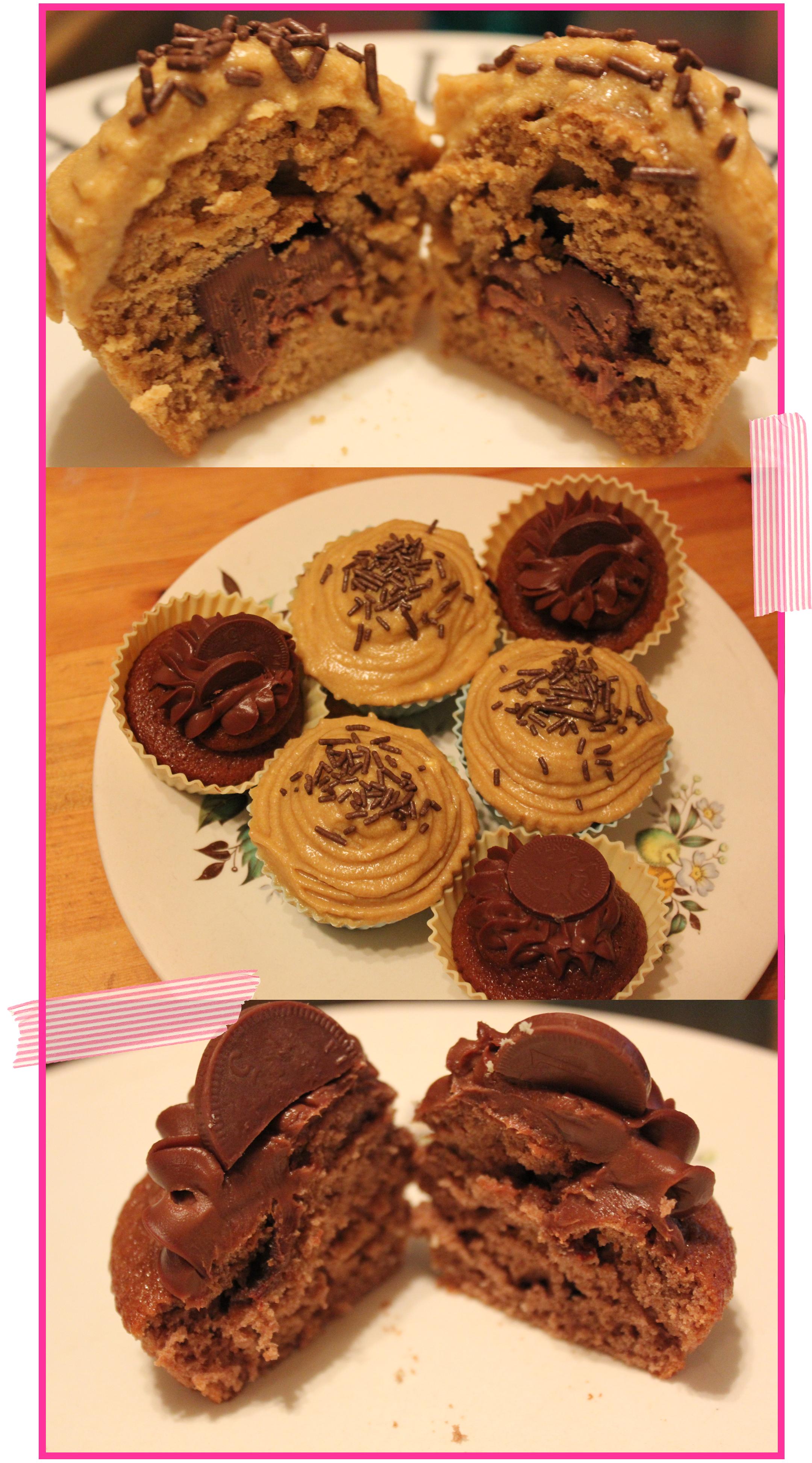 sweet treat sponge cakes filled cupcakes with chocolate surprise filling recipe