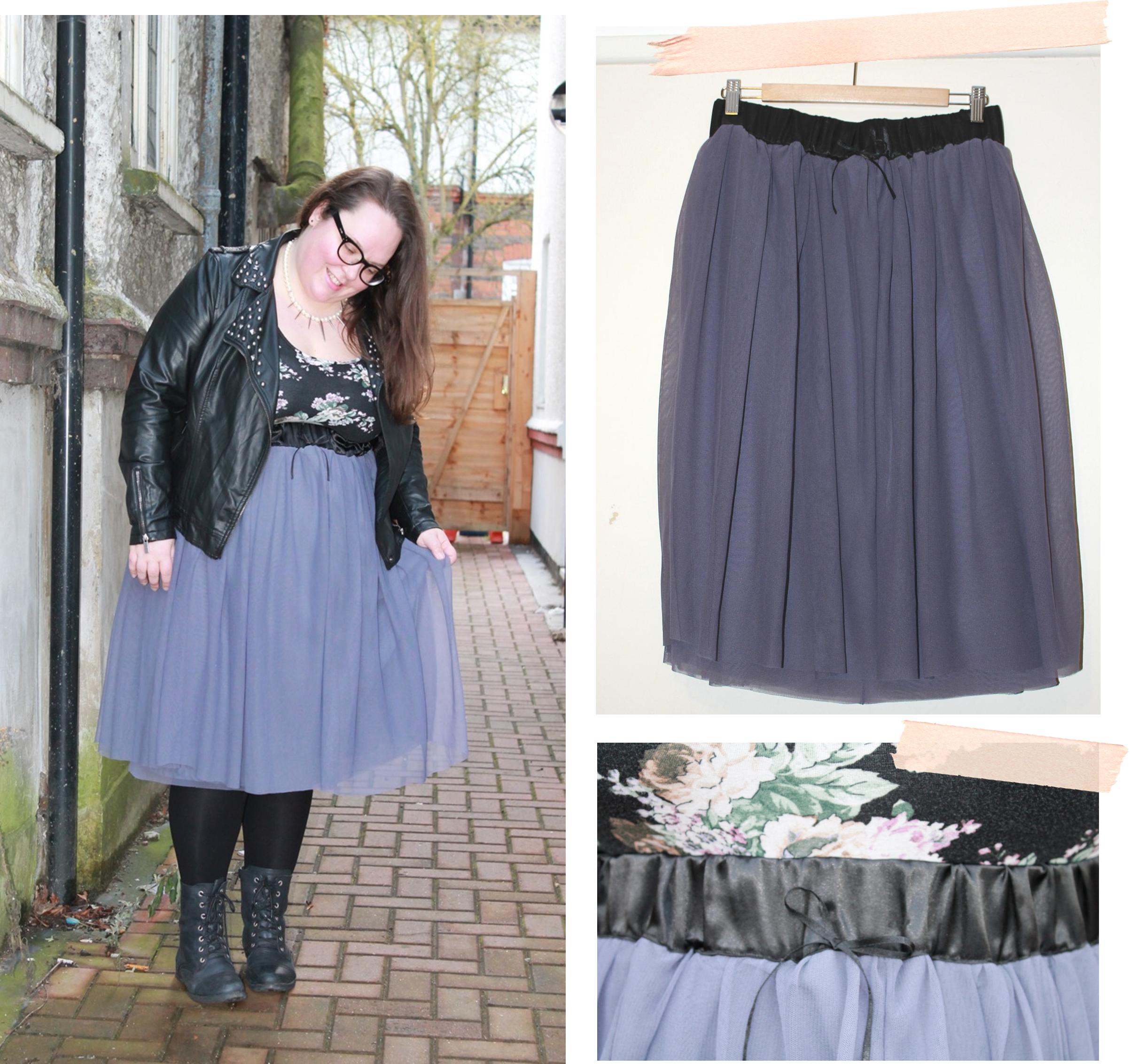 the wardrobe challenge hanna photo of tulle skirt for punky princess fashion look cassiefairy tutu