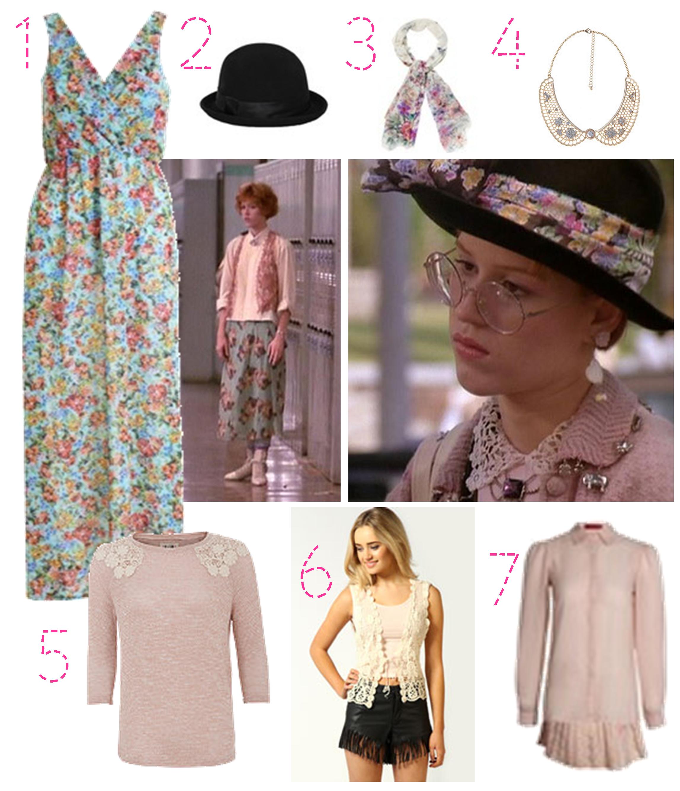 get molly ringwald 80s pretty in pink fashion look 2013