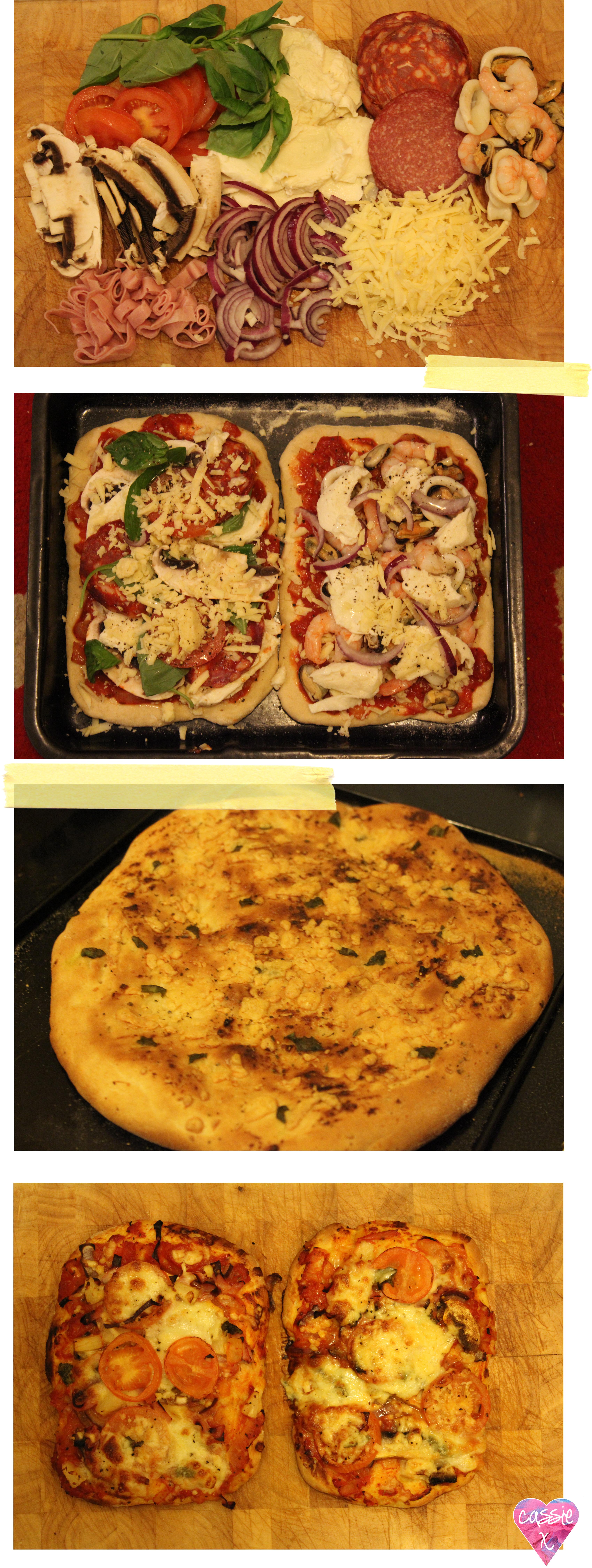 Pieday Friday recipe blog - homemade pizza dough and garlic bread recipe