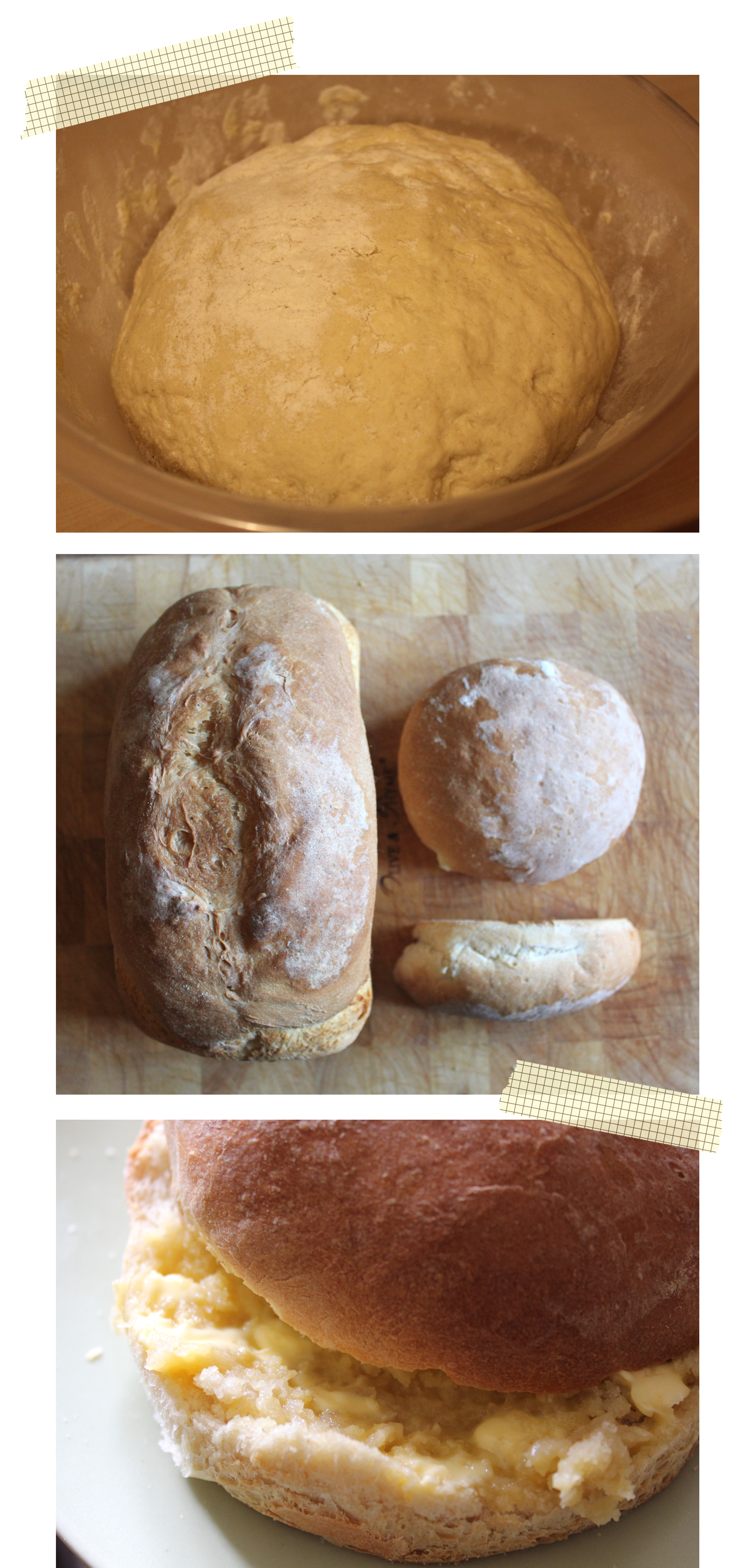 pieday friday recipe for loaf of bread and crusty rolls