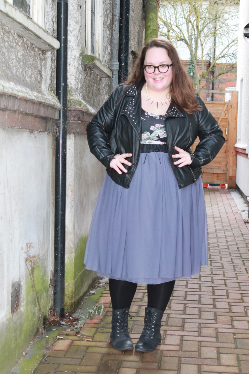 the wardrobe challenge hanna photo of tulle skirt for punky princess fashion look