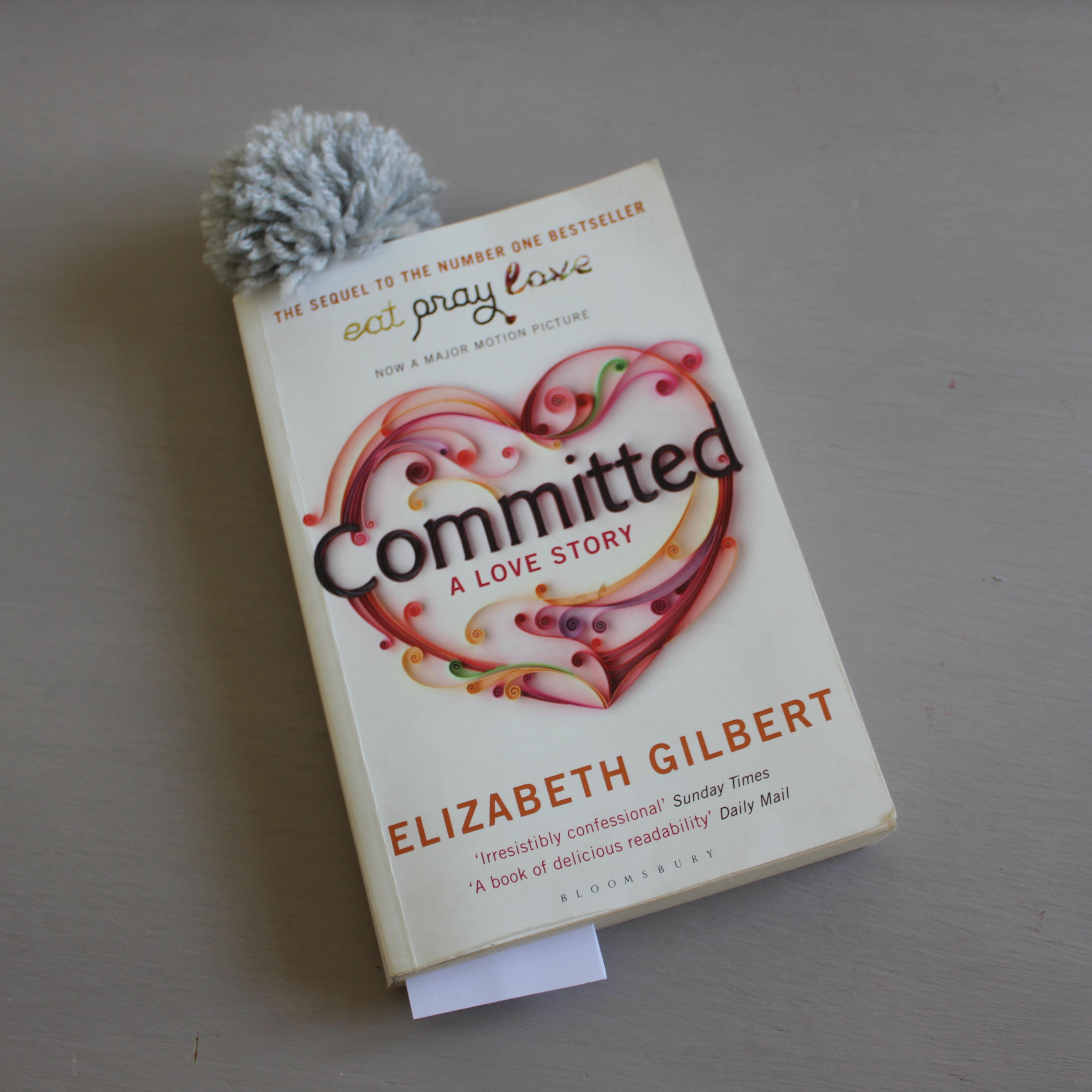 cassiefairy book review elizabeth gilbert committed a love story
