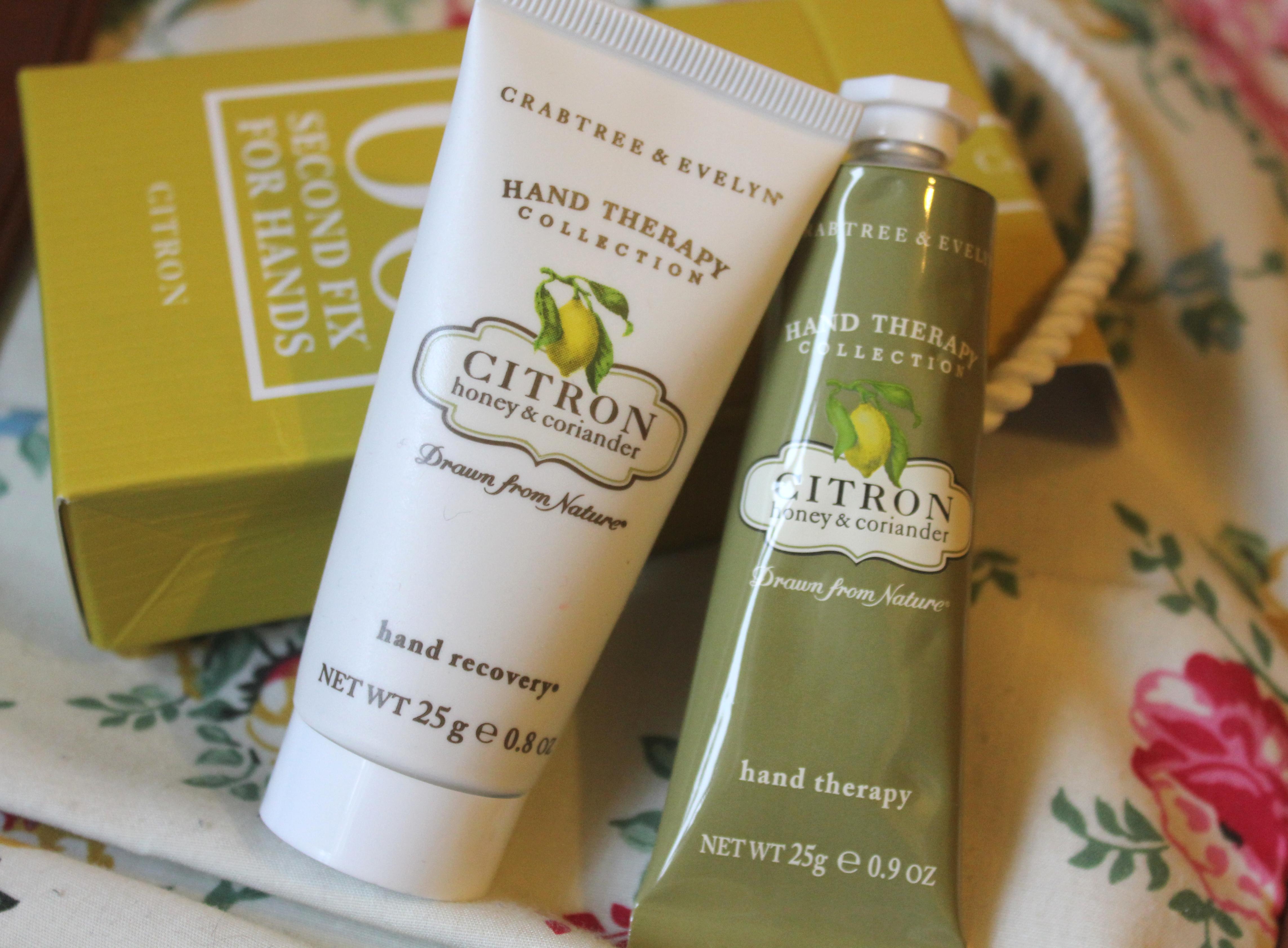 crabtree and evelyn 60 second hand fix citron review