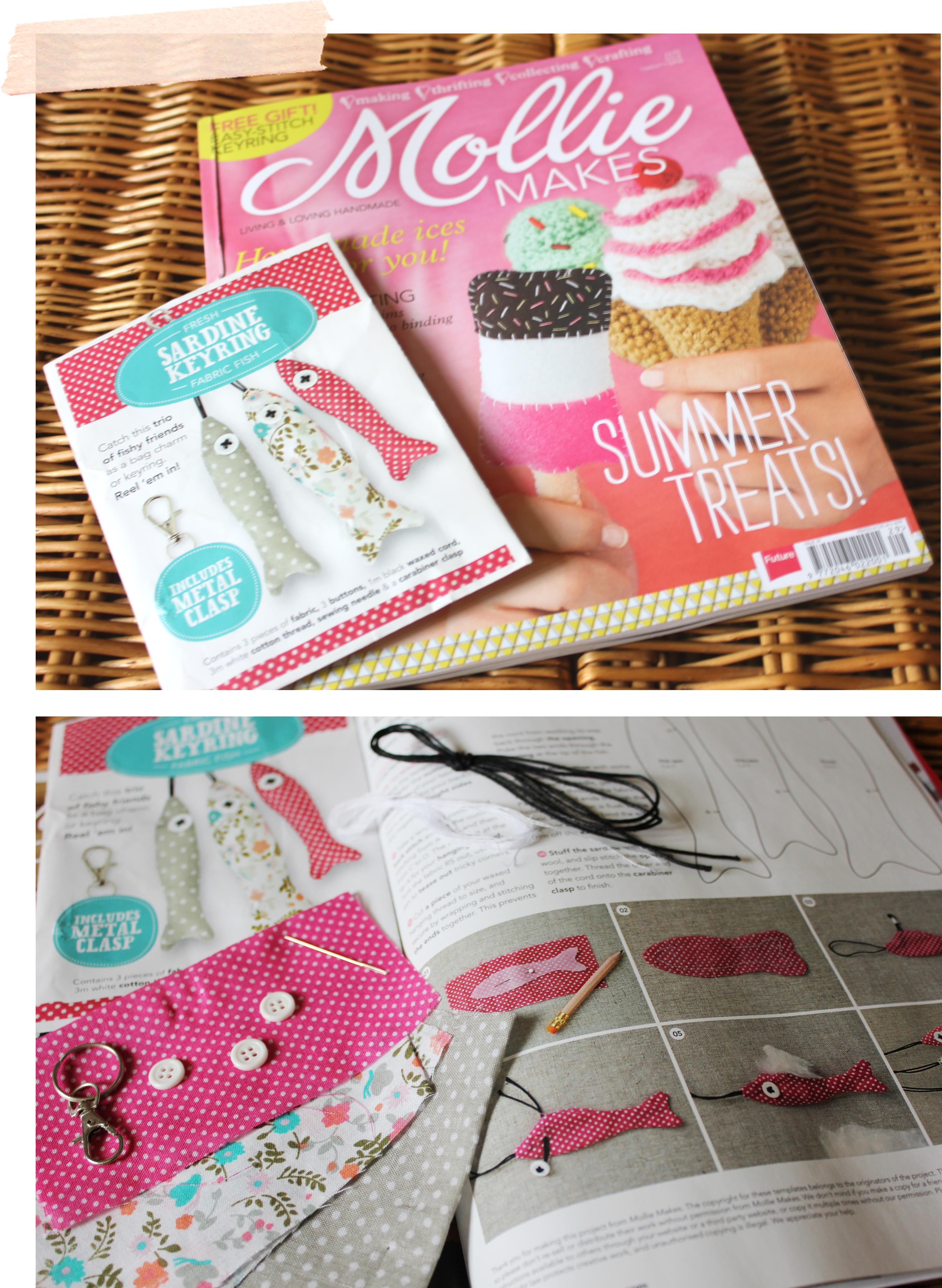 Cassiefairy lifestyle and craft blog review of Molly Makes issue 29
