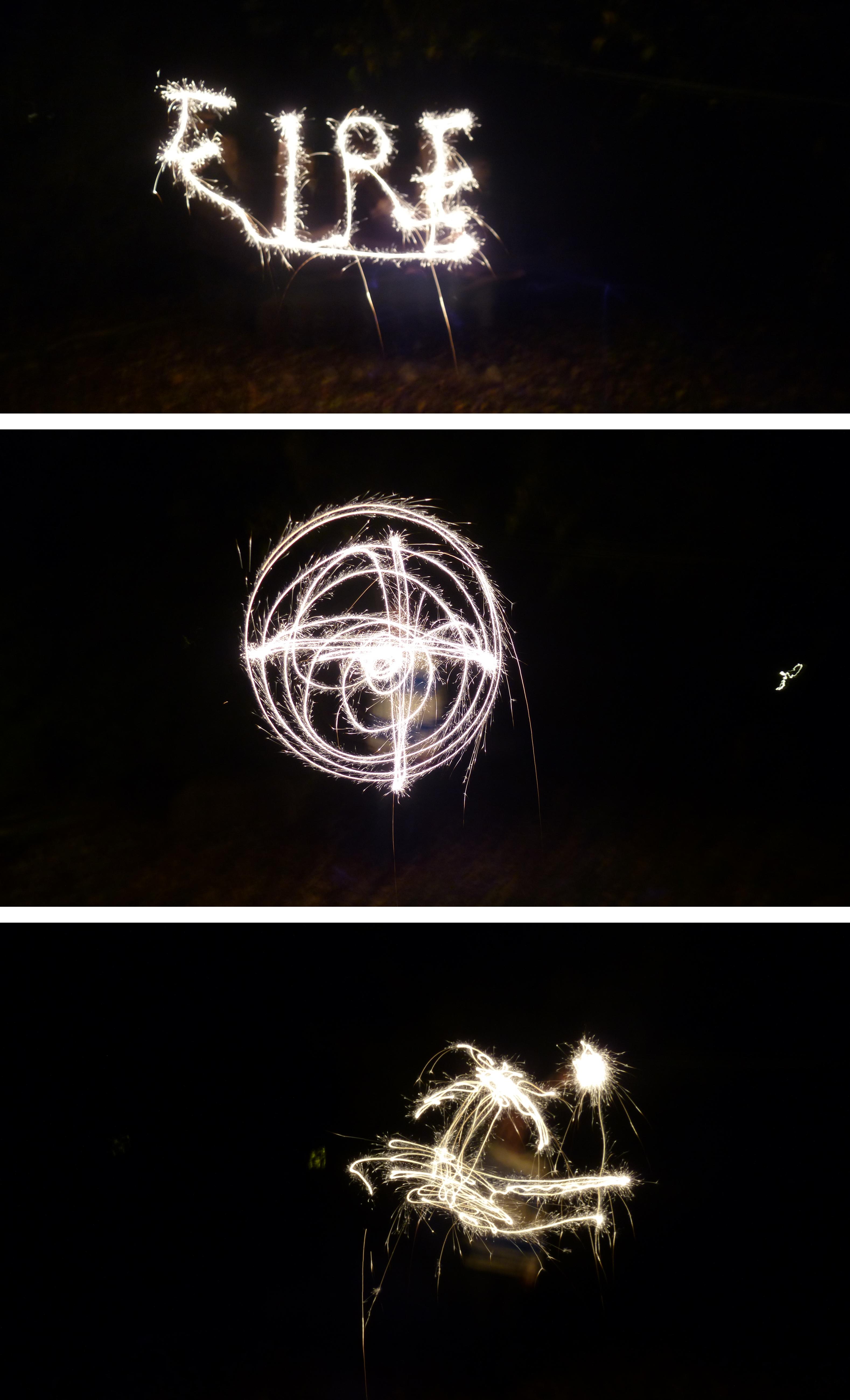 cassiefairy bonfire night fireworks sparklers photography effect