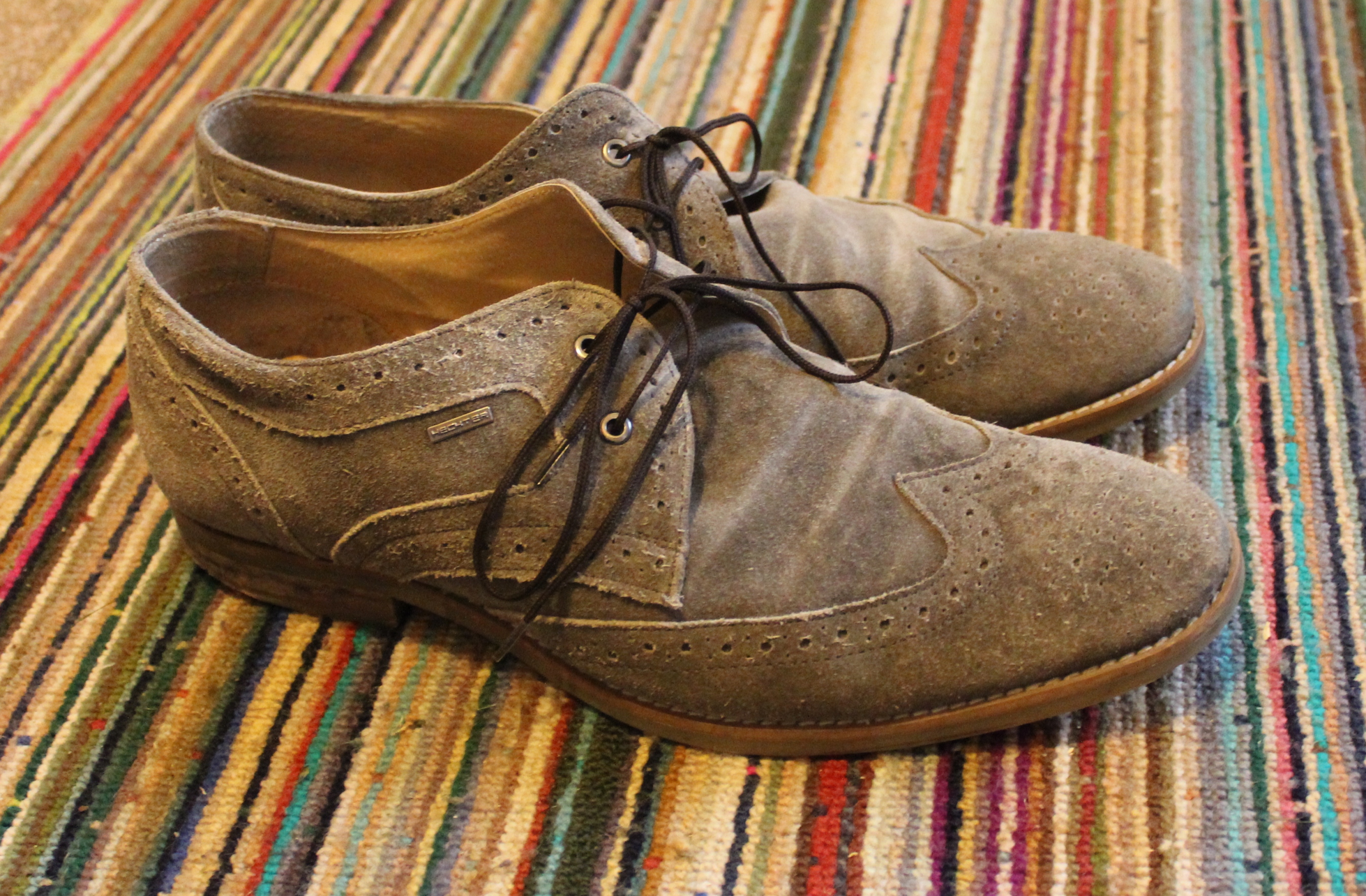 tuesdsay shoesday mens footwear grey suede brogues for ladies