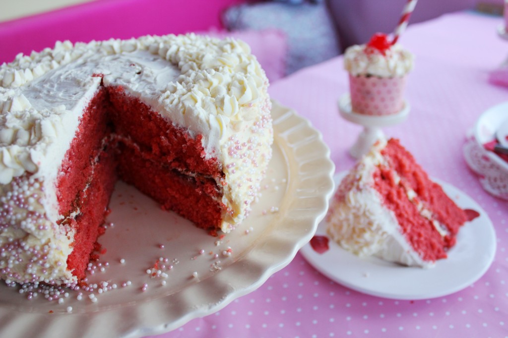 Red velvet birthday cake recipe