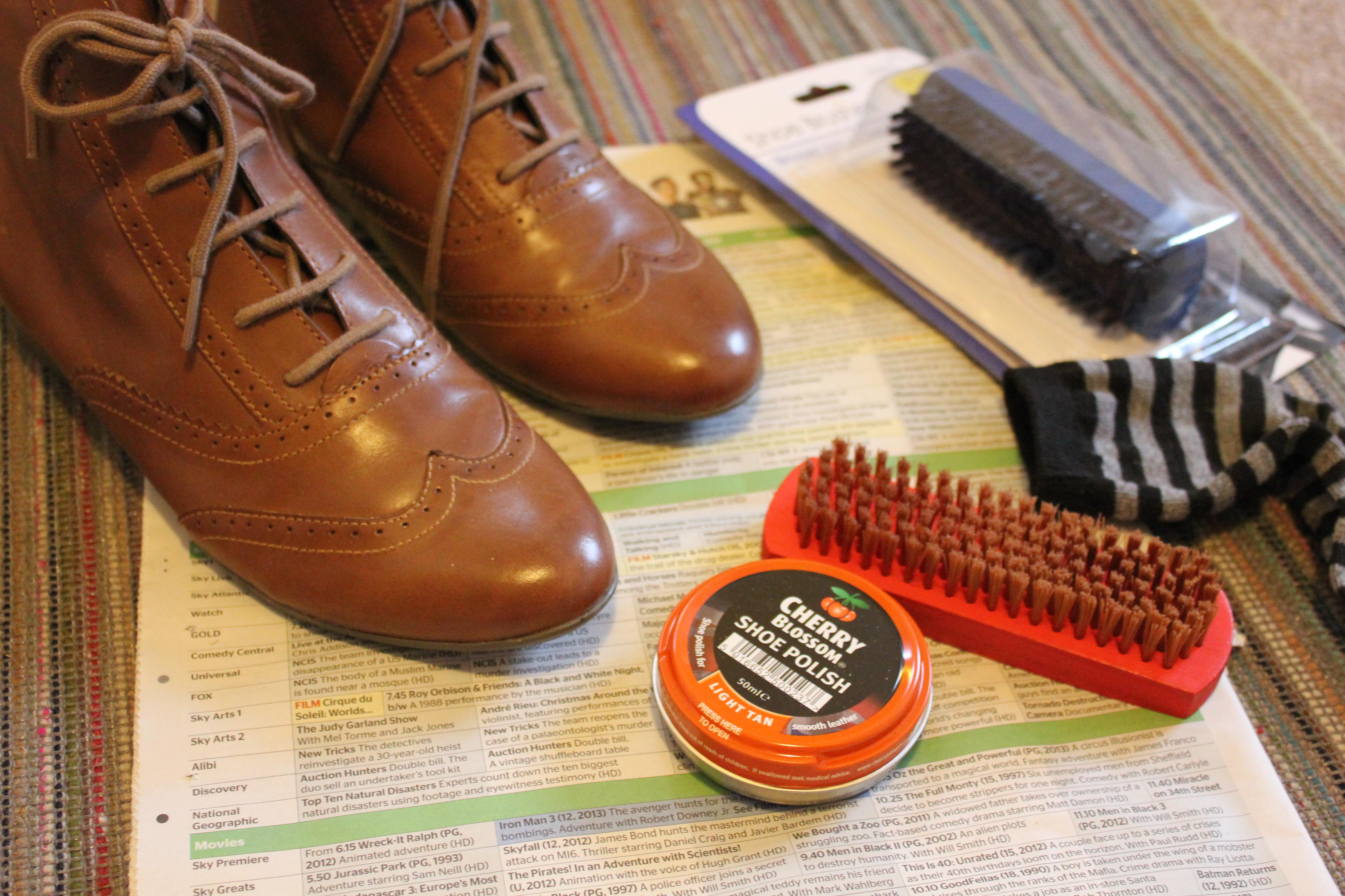 How to polish your new leather shoes to keep them protected and clean