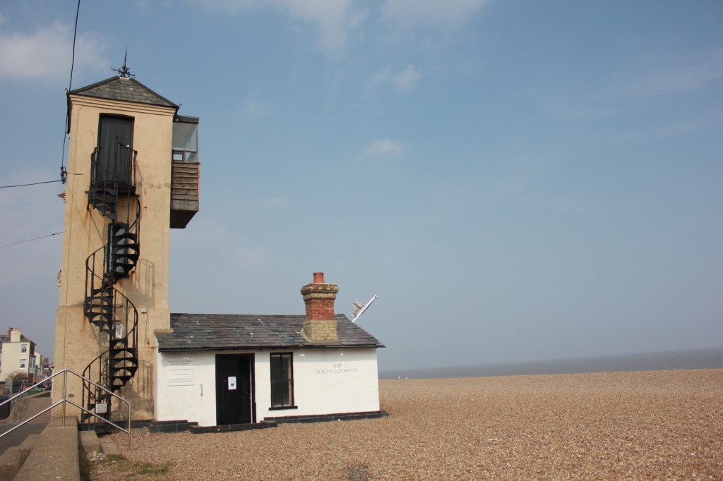 Aldeburgh beach south lookout tower gallery