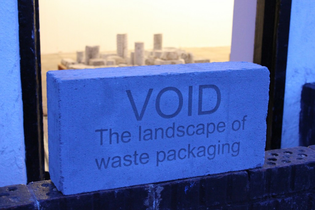 void landscape of waste packaging by andy greenacre 2014 aldeburgh south lookout tower gallery caroline wiseman