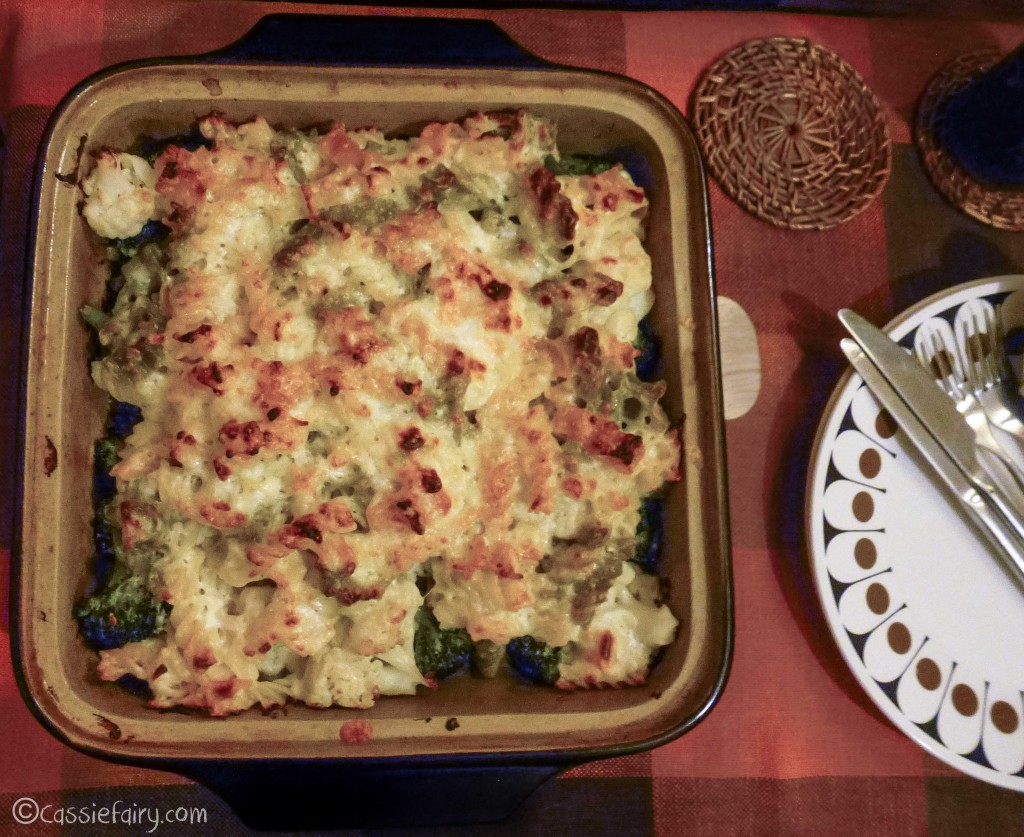 Cauliflower broccoli and pasta recipe-1
