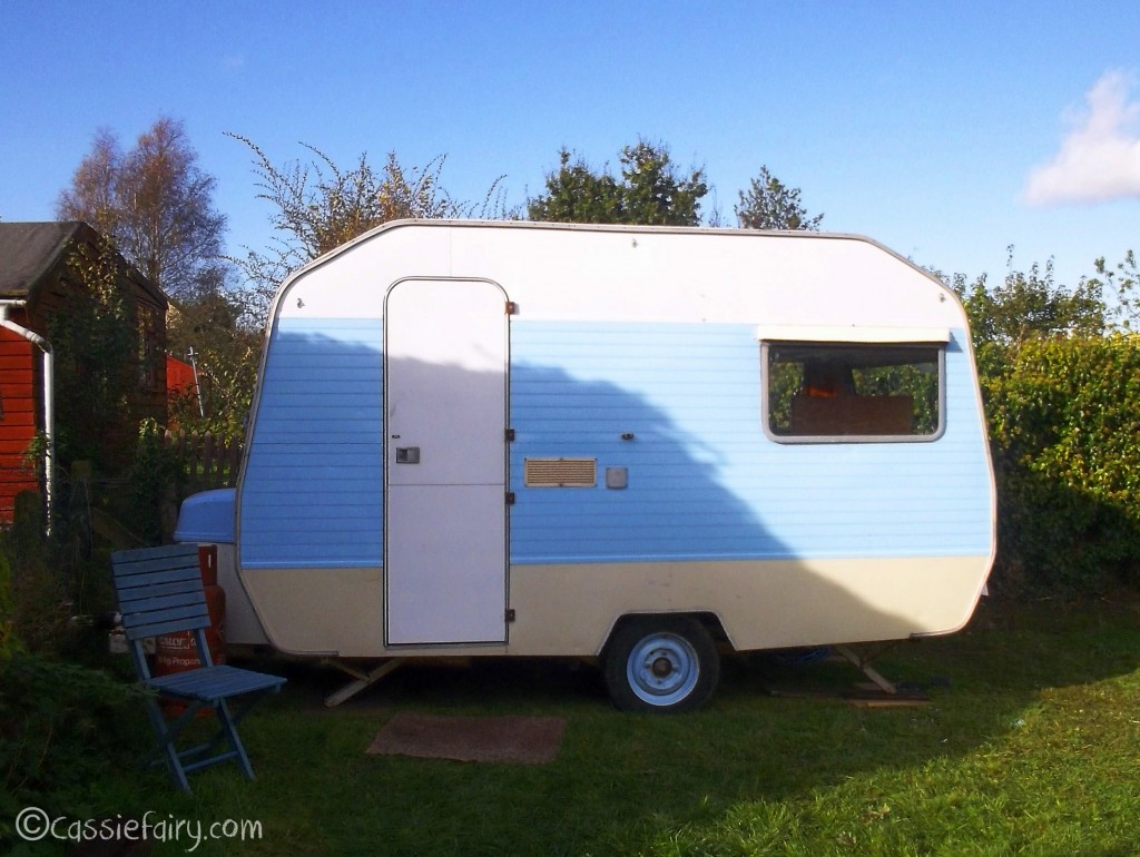Vintage caravan makeover project on Cassiefairy blog-2