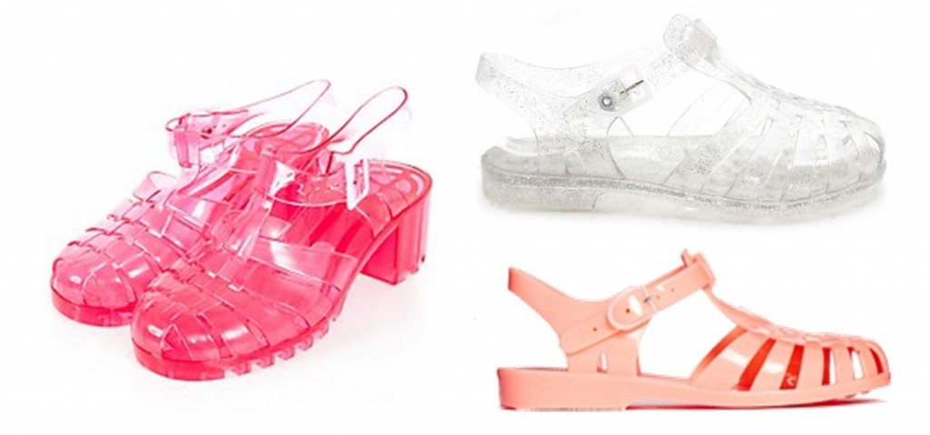 jelly shoes for summer 2014 from asos new look and mr shoes