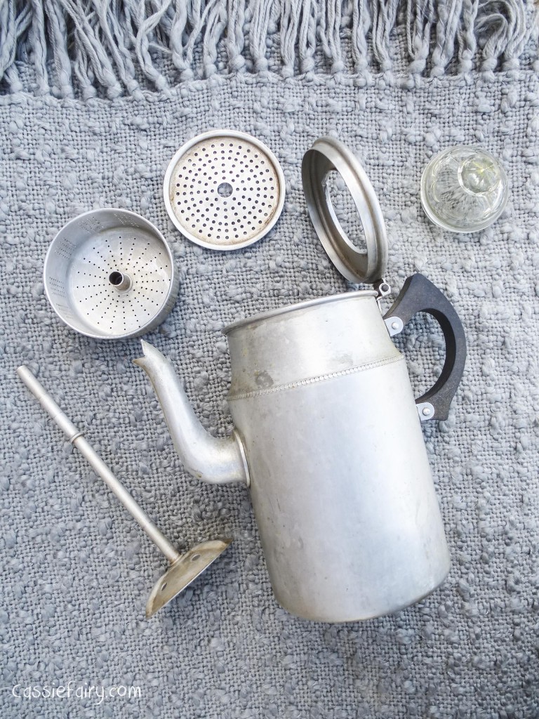 cleaning up a vintage coffee pot-2