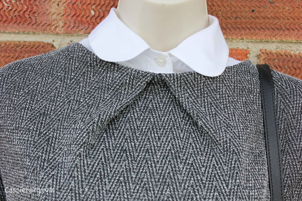 David Emanuel tweed dress styled 4 ways-10