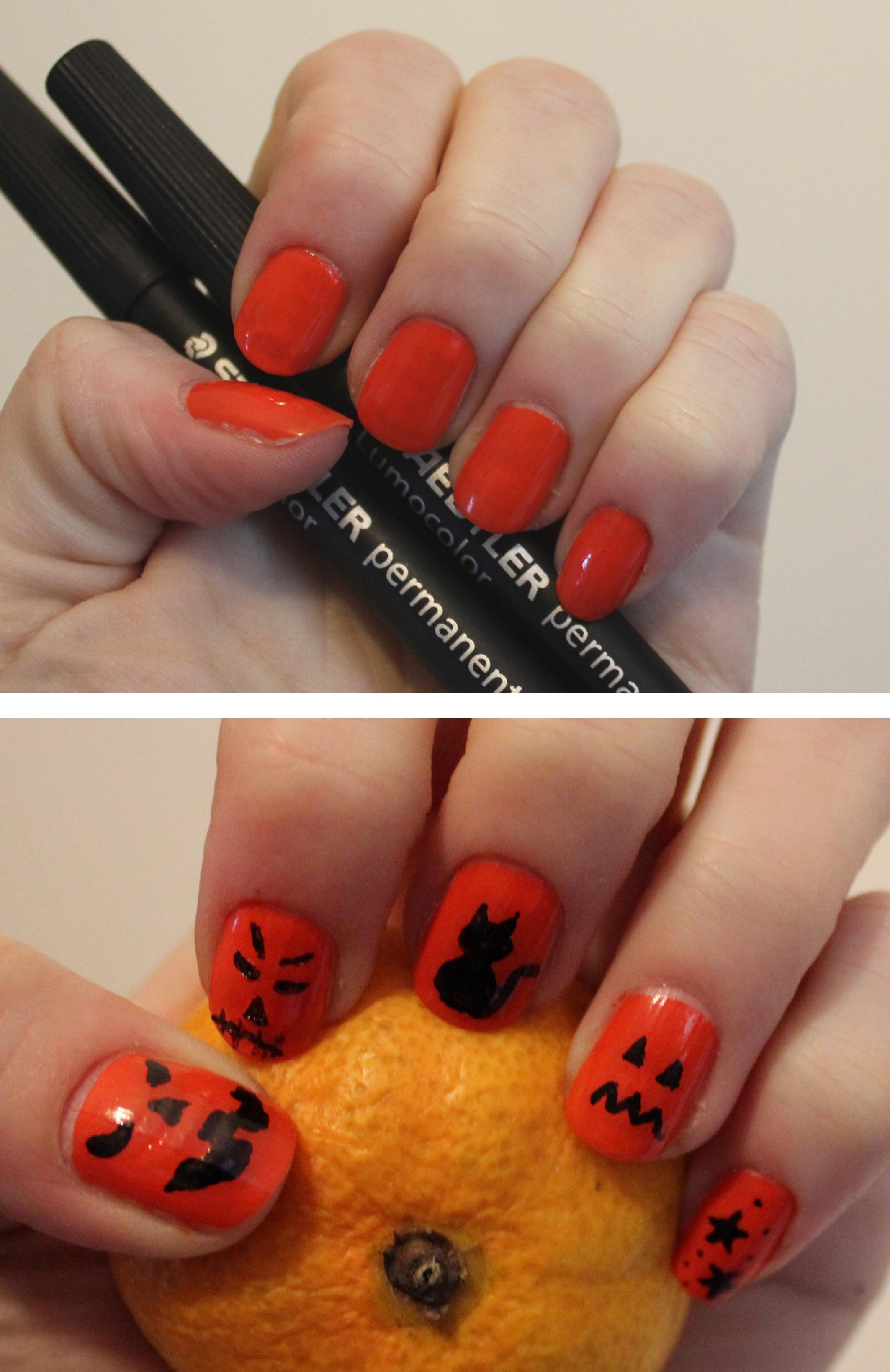 Trick or Treat Halloween Nails - Etsy