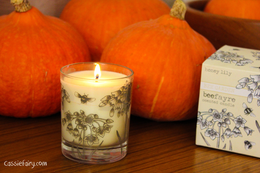 scented candles for autumn winter