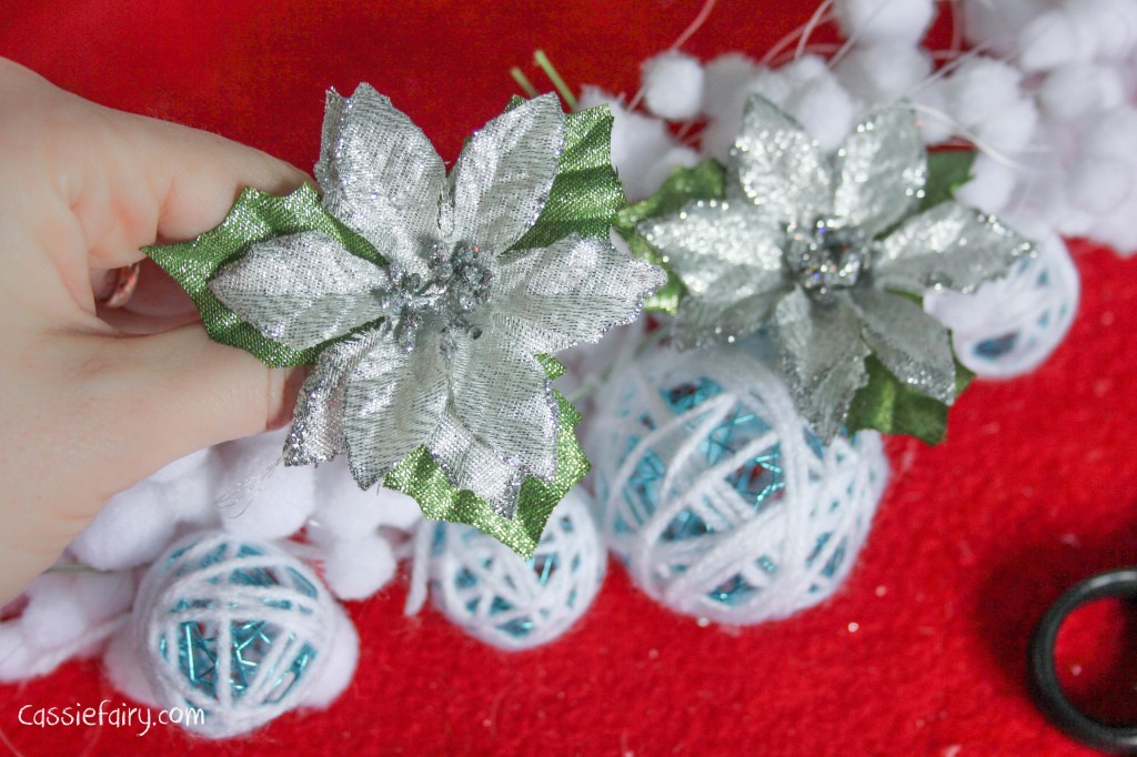 DIY christmas decoration mantlepiece garland ideas-7