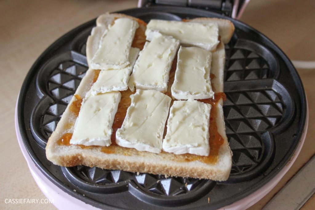 simple cheese toastie garlic bread recipe for waffle maker