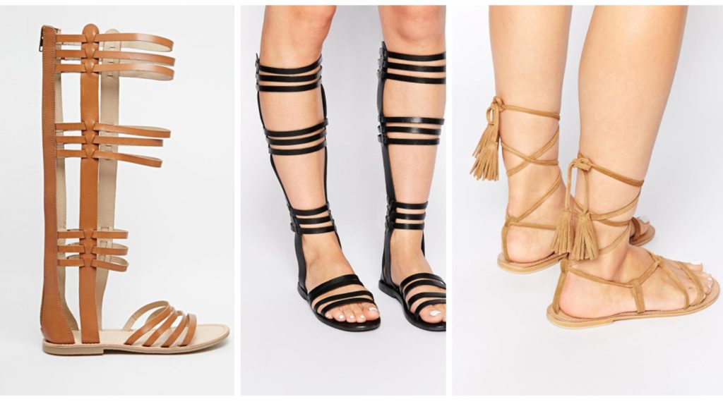 asos strappy sandals for summer 2015