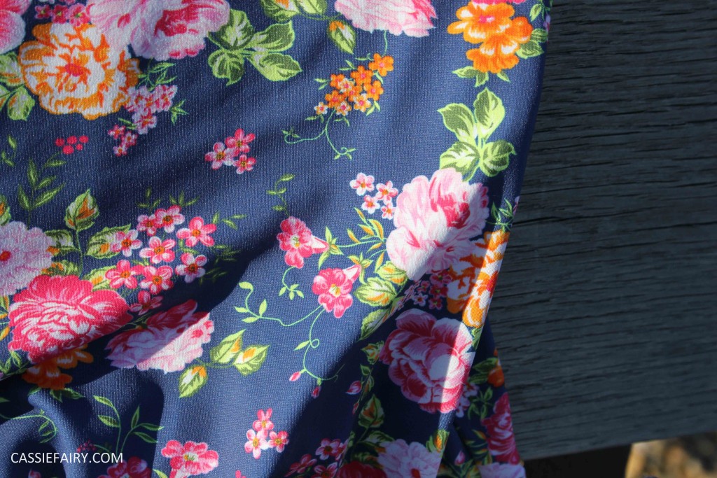 DIY design your own swimwear floral tankini-8