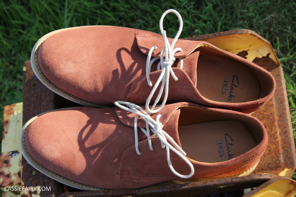 his and hers shoes mustard and rust from clarks summer sale 2015-13