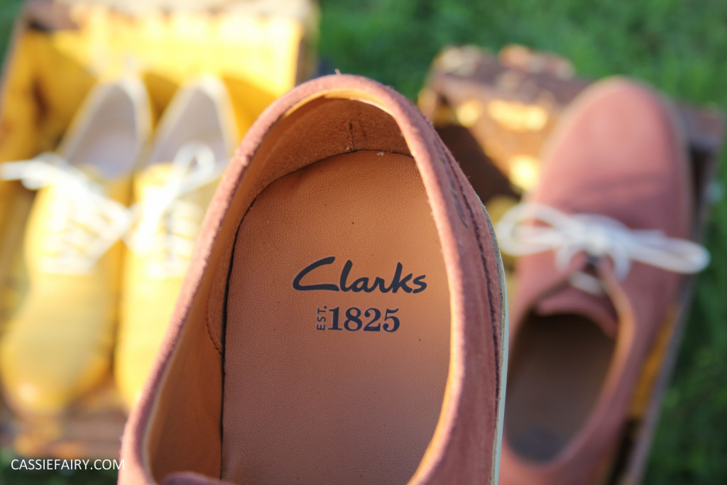 his and hers shoes mustard and rust from clarks summer sale 2015-15