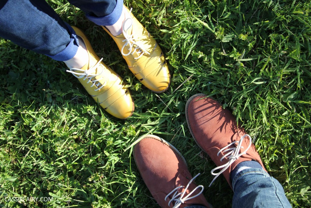 his and hers shoes mustard and rust from clarks summer sale 2015-4