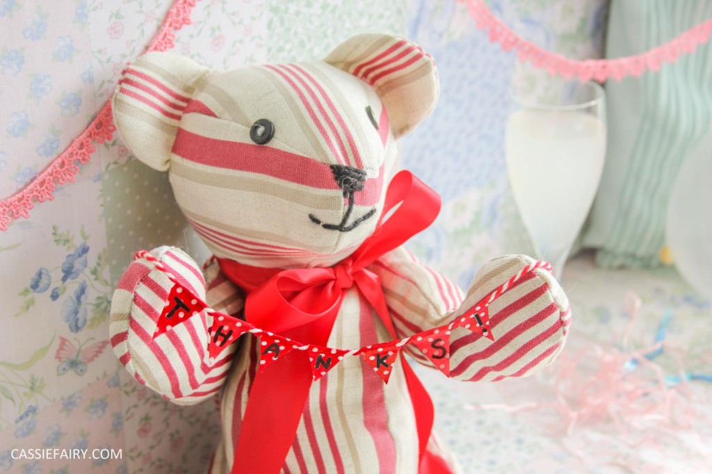 little red ted sewing project hillarys craft competition 2015
