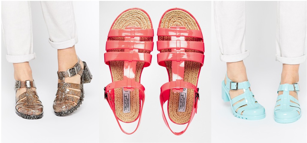 truffle collection jelly shoes summer sale at asos