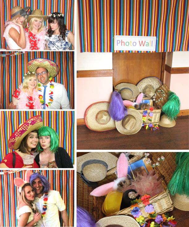 wedding-anniversary-party-ideas-fancy-dress-photo-booth-wall