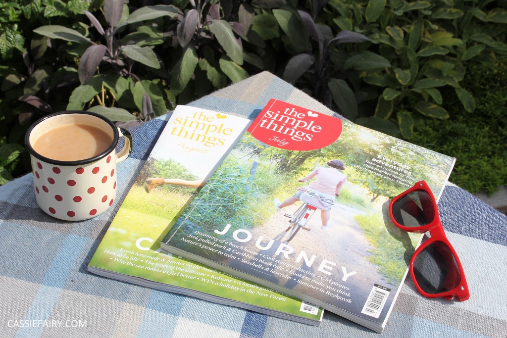 lifestyle inspiration - share serenity reading magazines tea-2