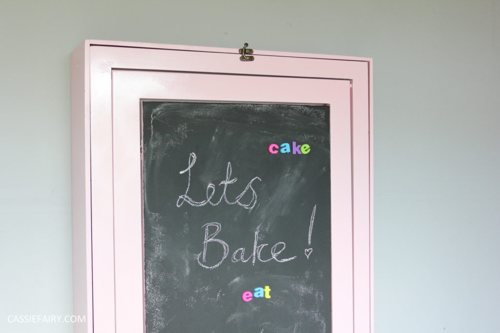 kitchen DIY furniture Makeover project bake station - storage cooking baking tutorial-20