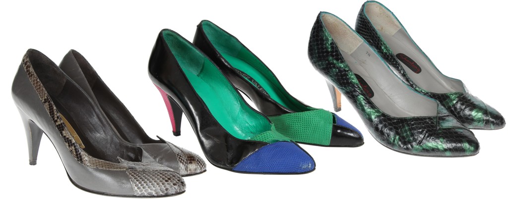 vintage-shopping-80s-snakeskin-shoes-fashion-trend-footwear-heels