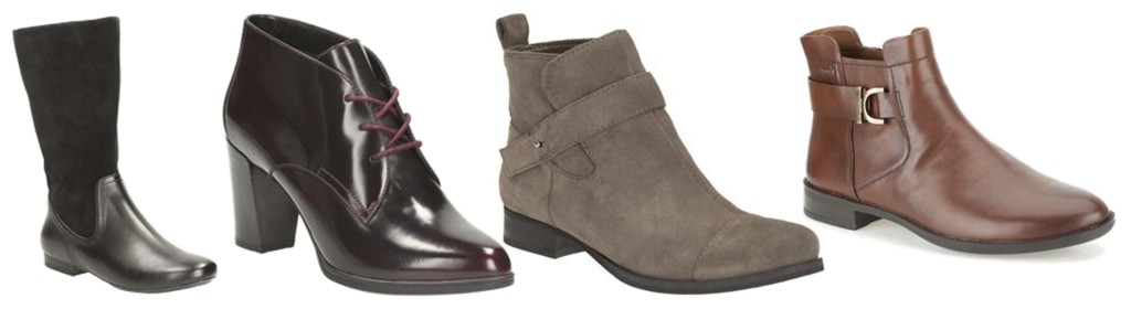 clarks sheos and boots sale autumn 2015