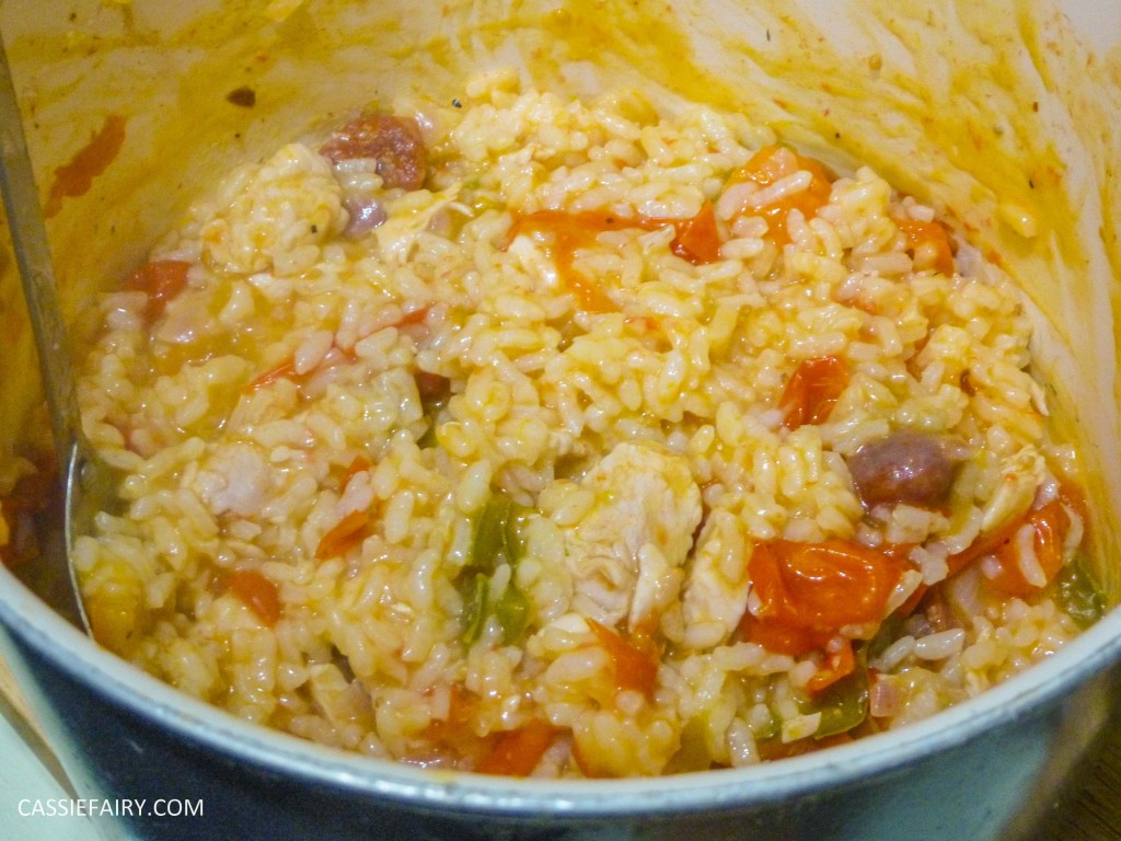 pieday friday baked spanish chicken and chorizo risotto recipe-5
