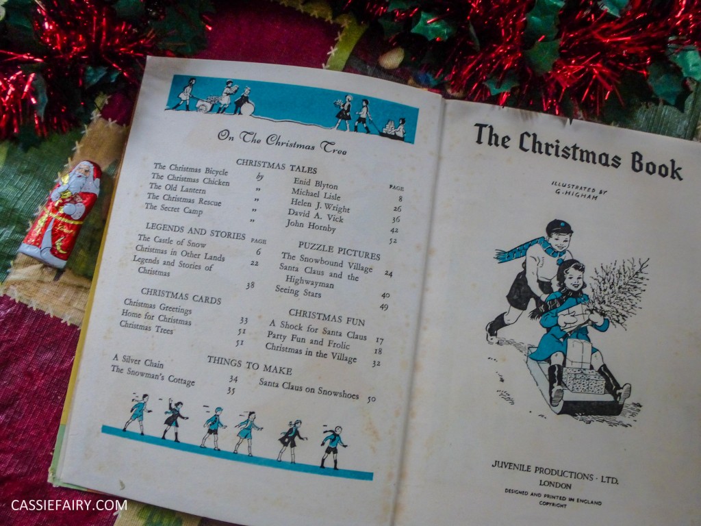 the christmas book vintage retro antique book g higham-3
