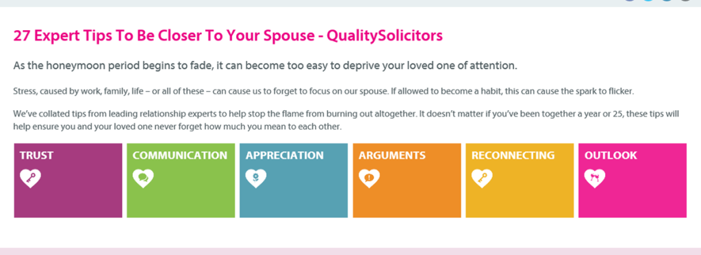 27 tips for being closer to your spouse