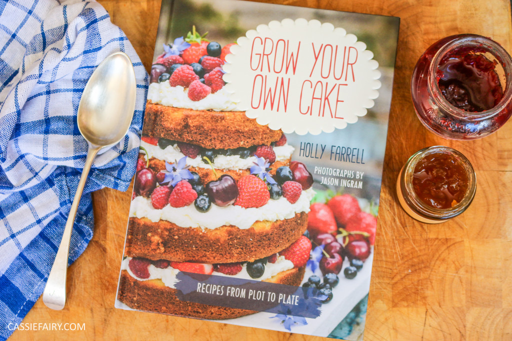 grow your own cake recipe cook book review holly farrell
