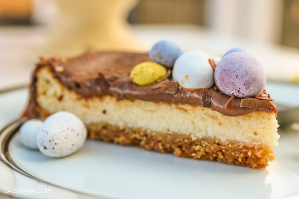 easter baked chocolate cheese cake recipe