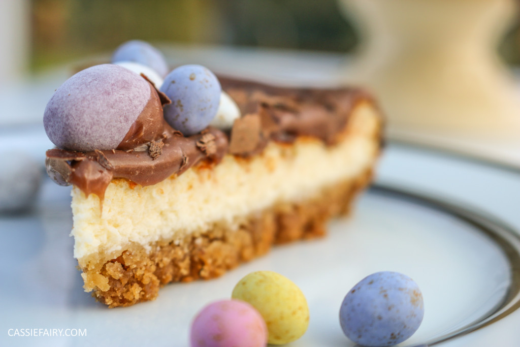 easter baked chocolate cheese cake recipe-2