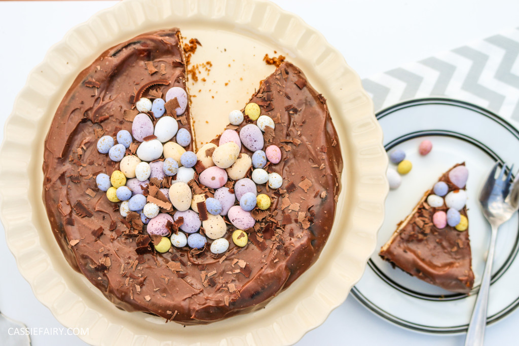 easter baked chocolate cheese cake recipe primula 2
