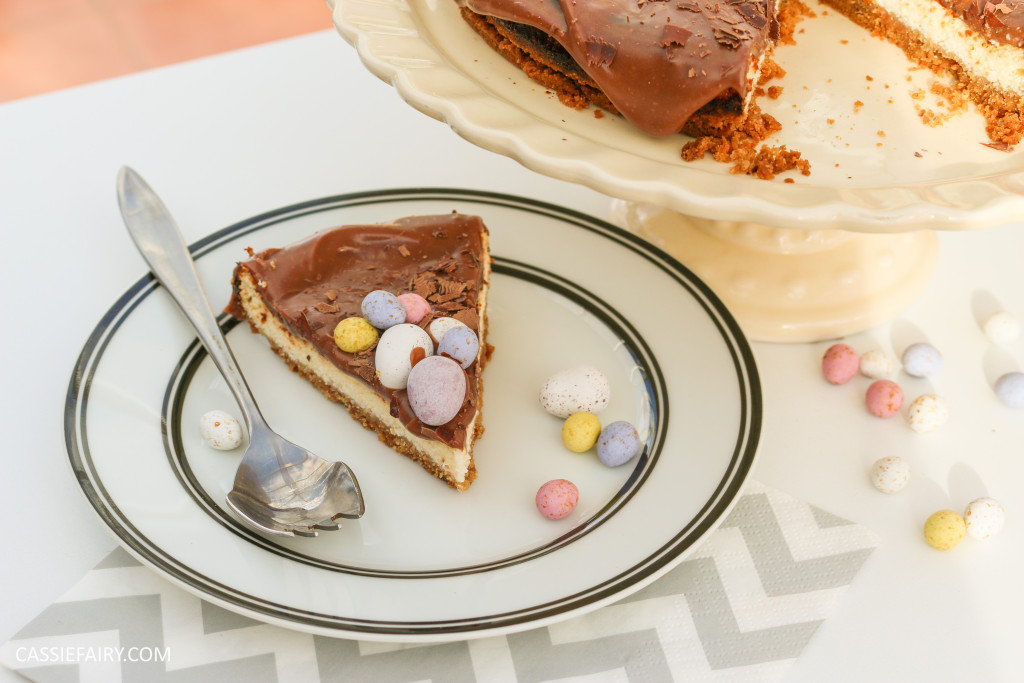easter eggs baked chocolate cheesecake recipe-12