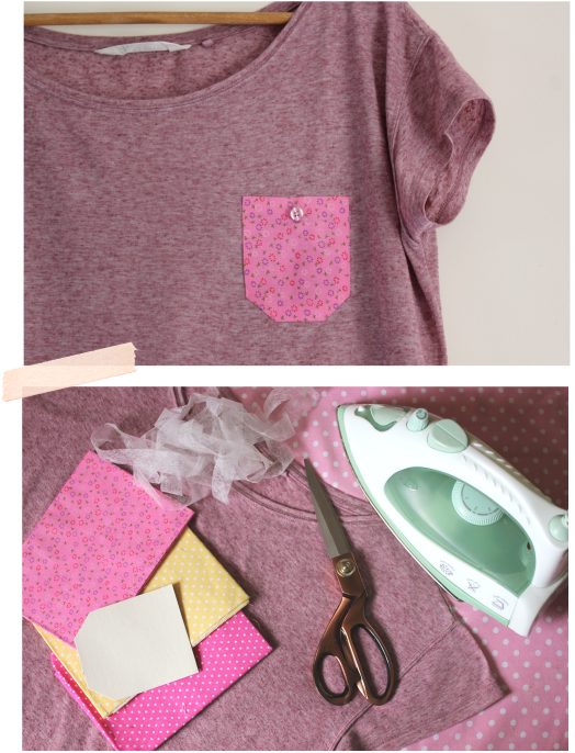 diy-fashion-no-sew-floral-pocket-tshirt-for-summer cut out and keep crafty superstar