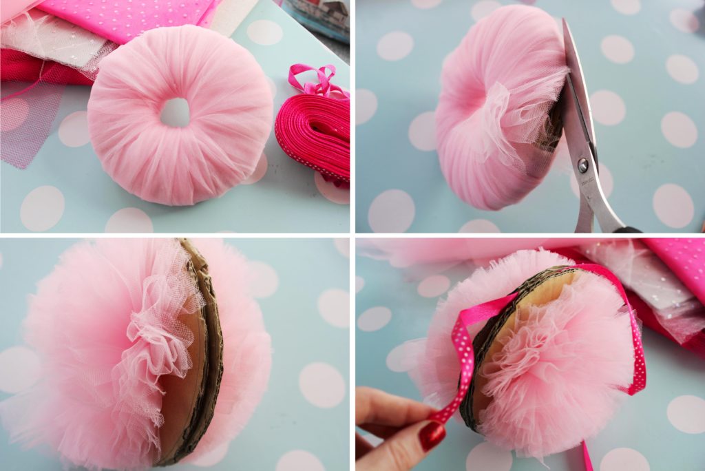 diy-pink-tulle-pompom-decorations-party-tutorial-cassiefairy - crafty superstar cut out and keep