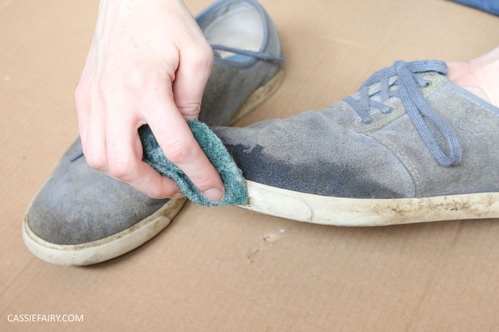renovate-old-suede-shoes-trainers-makeover-diy-customising-dying-shoes-tutorial-video-3