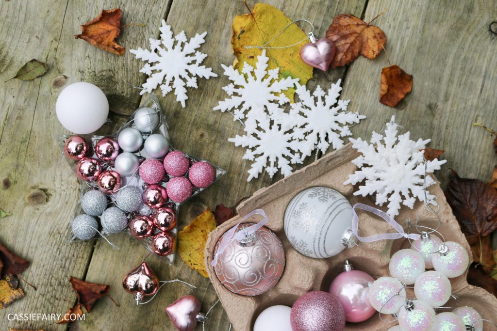christmas-decorations-pink-heritage-vintage-glittery-trend-winter-2016-baubles-decorations-xmas